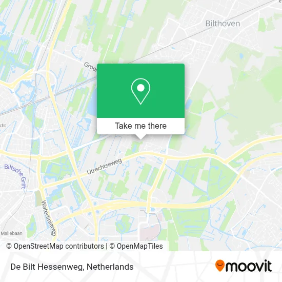 De Bilt Hessenweg map