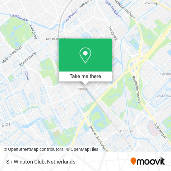 Sir Winston Club map