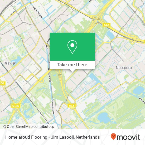 Home aroud Flooring - Jim Lasooij map