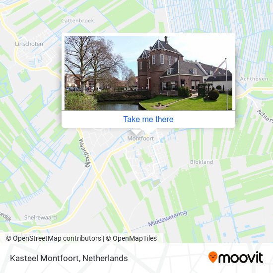 Kasteel Montfoort map