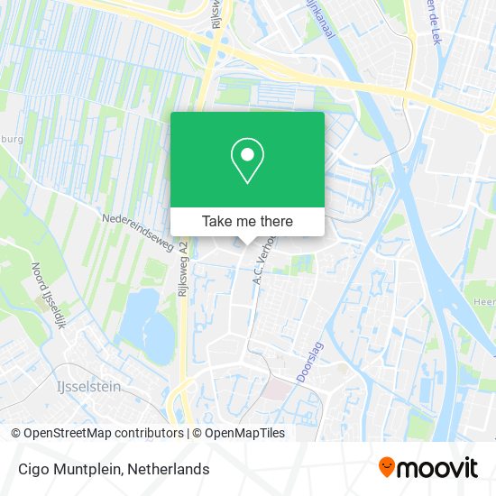 Cigo Muntplein Karte