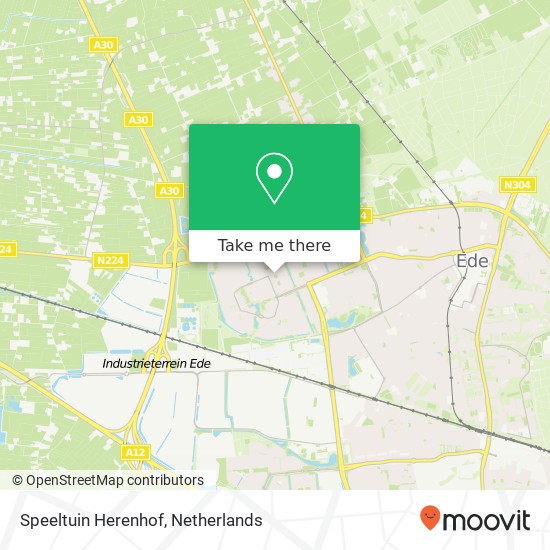 Speeltuin Herenhof map