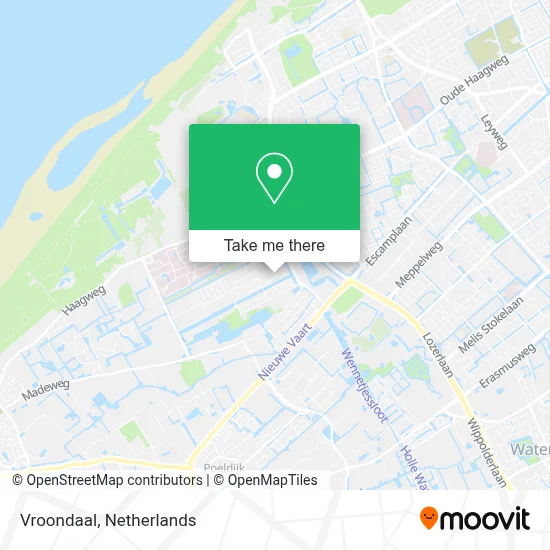 Vroondaal map