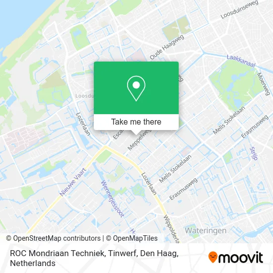 ROC Mondriaan Techniek, Tinwerf, Den Haag map