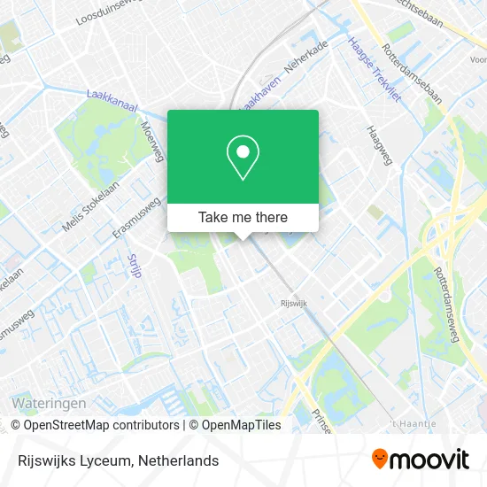 Rijswijks Lyceum map