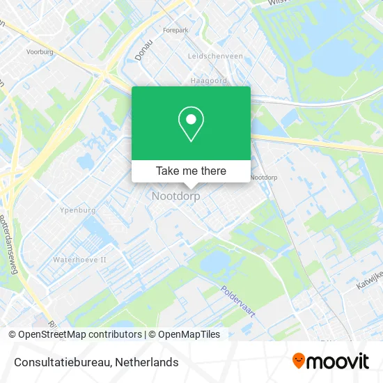 Consultatiebureau map
