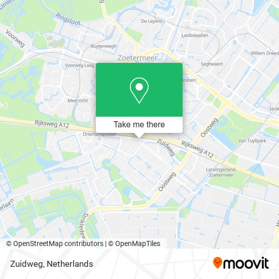 Zuidweg Karte