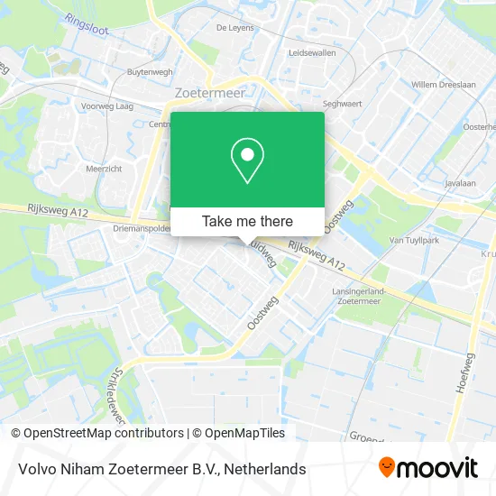 Volvo Niham Zoetermeer B.V. map