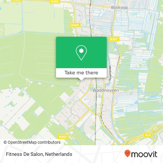 Fitness De Salon map