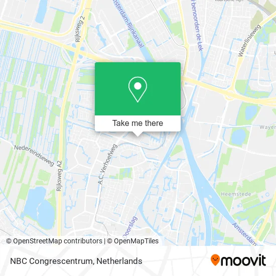 NBC Congrescentrum map