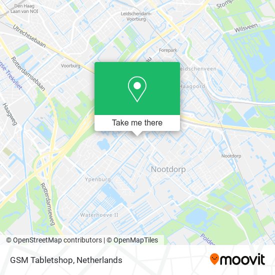 GSM Tabletshop map