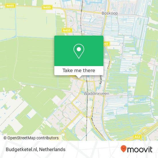 Budgetketel.nl map