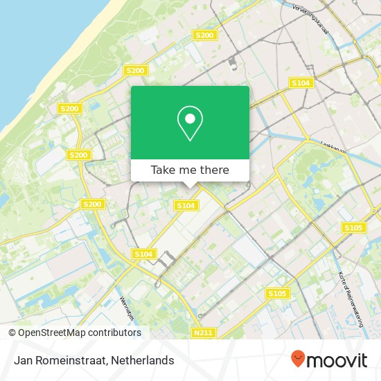 Jan Romeinstraat map