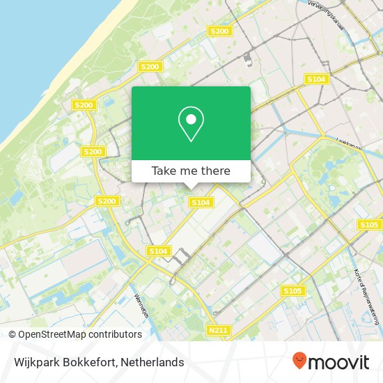 Wijkpark Bokkefort map