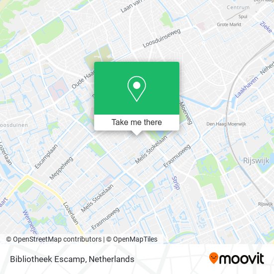 Bibliotheek Escamp map