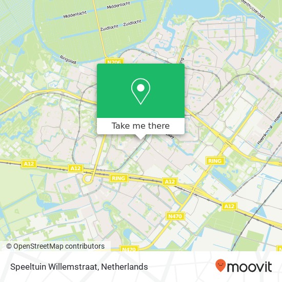 Speeltuin Willemstraat map