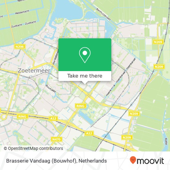 Brasserie Vandaag (Bouwhof) map