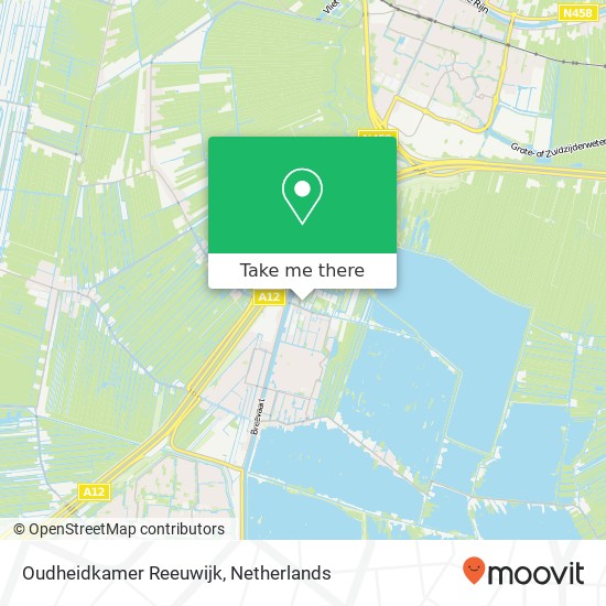 Oudheidkamer Reeuwijk map