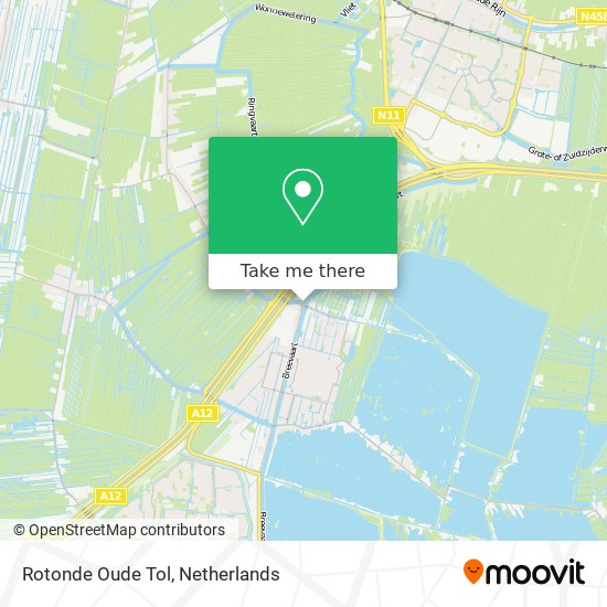 Rotonde Oude Tol map