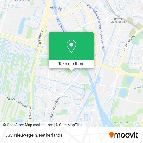 JSV Nieuwegein Karte