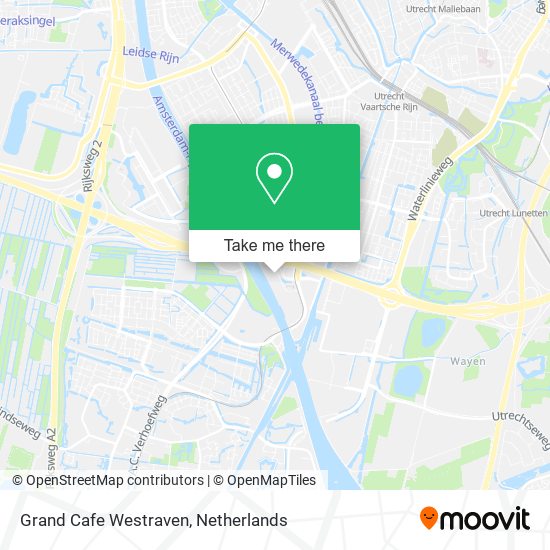 Grand Cafe Westraven map