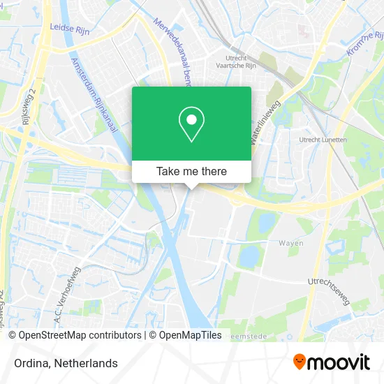 Ordina map