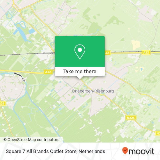 Square 7 All Brands Outlet Store map