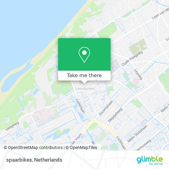 spaarbikes map