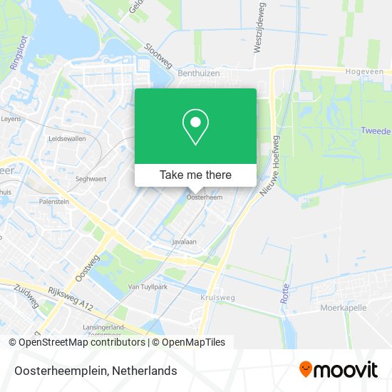 Oosterheemplein map