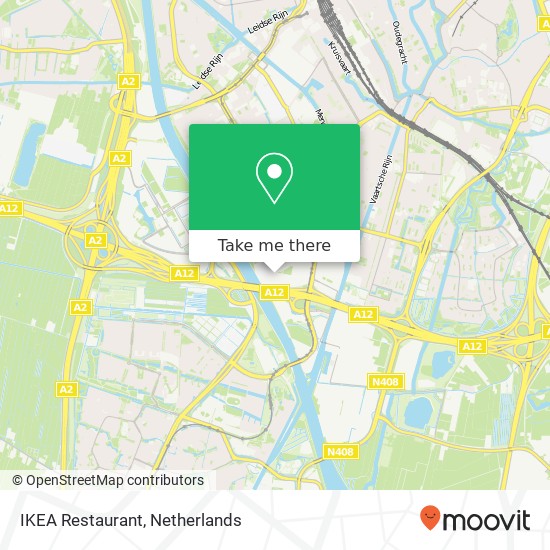 IKEA Restaurant map