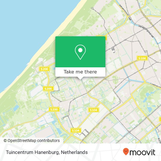 Tuincentrum Hanenburg map