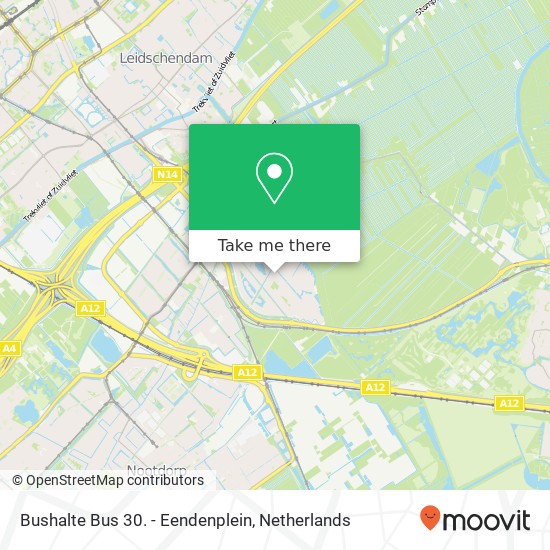 Bushalte Bus 30. - Eendenplein map