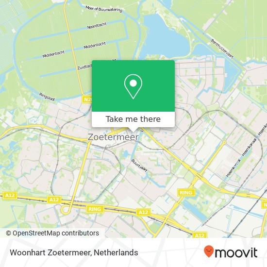 Woonhart Zoetermeer map