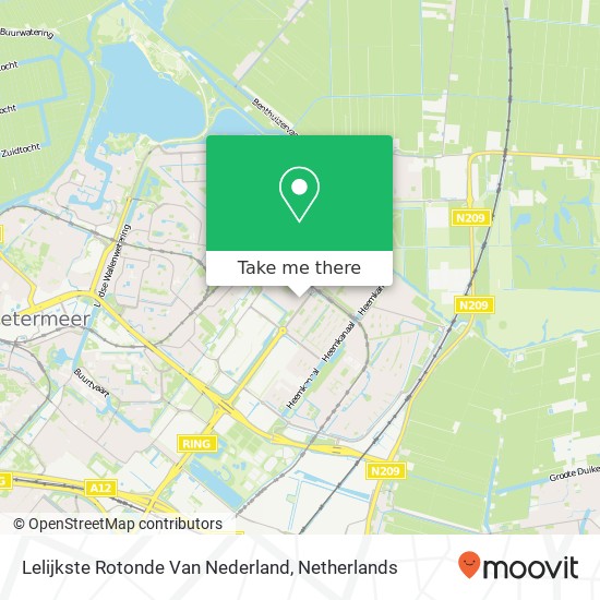 Lelijkste Rotonde Van Nederland map