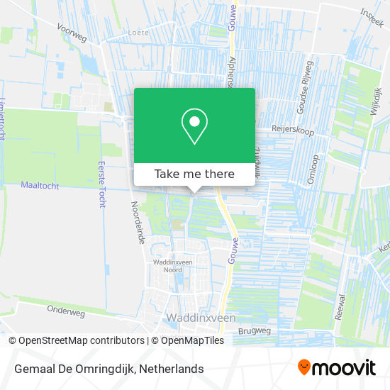 Gemaal De Omringdijk map