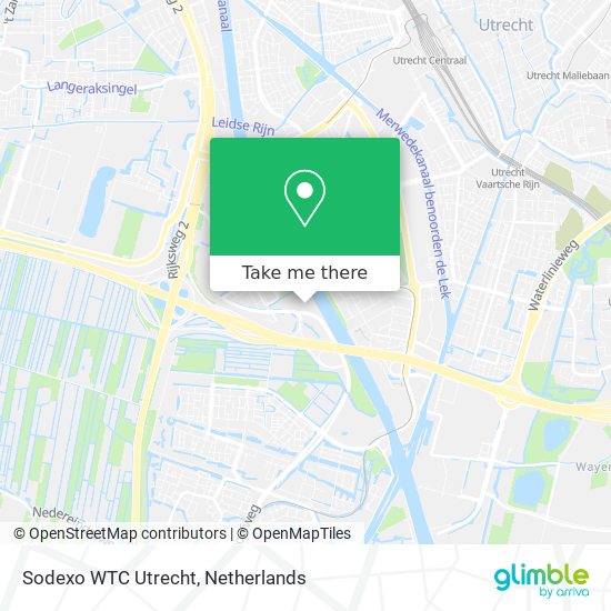 Sodexo WTC Utrecht Karte