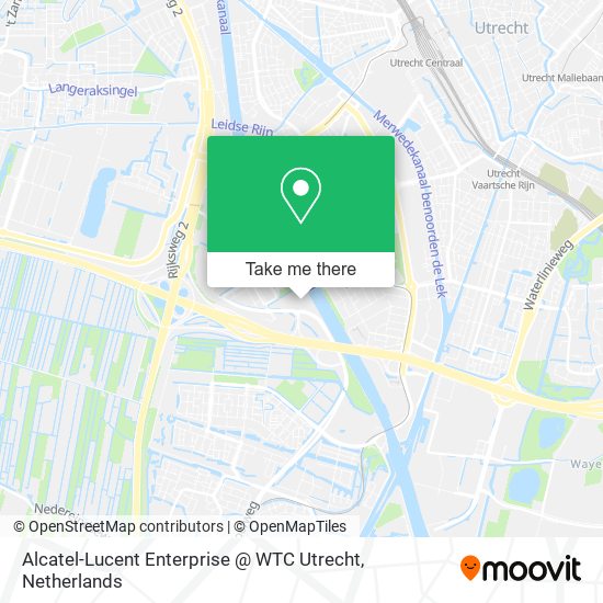 Alcatel-Lucent Enterprise @ WTC Utrecht Karte