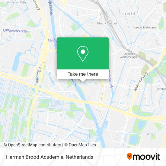 Herman Brood Academie map