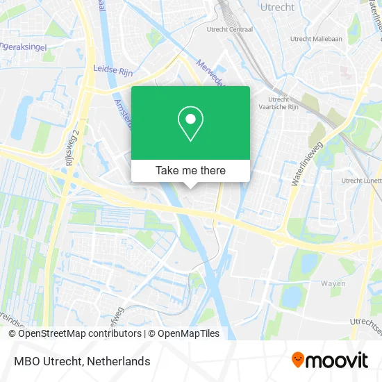 MBO Utrecht map