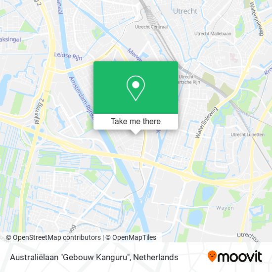 Australiëlaan "Gebouw Kanguru" map