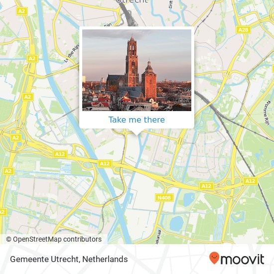 Gemeente Utrecht map