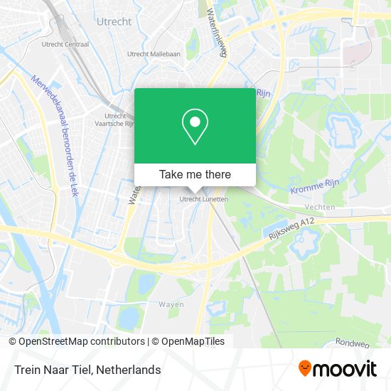 Trein Naar Tiel map