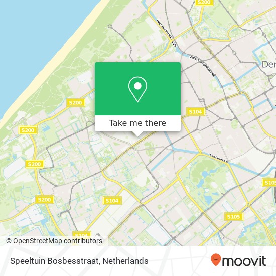 Speeltuin Bosbesstraat map