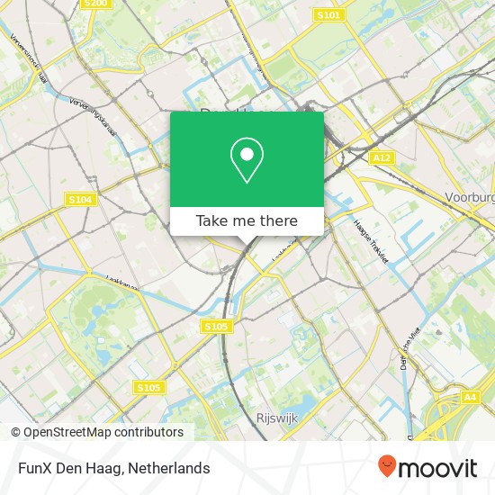 FunX Den Haag map