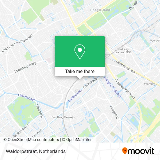 Waldorpstraat map