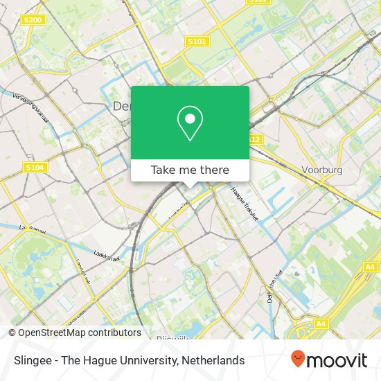Slingee - The Hague Unniversity Karte