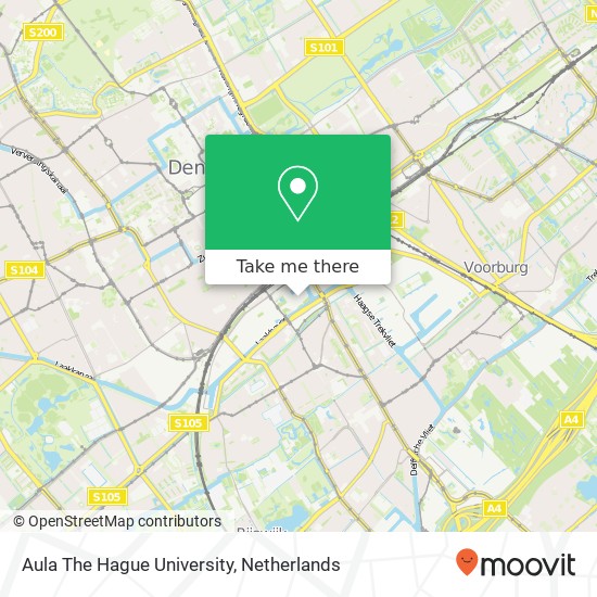 Aula The Hague University Karte