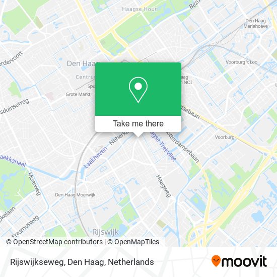 Rijswijkseweg, Den Haag map