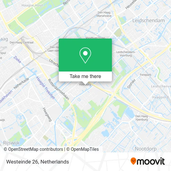 Westeinde 26 map