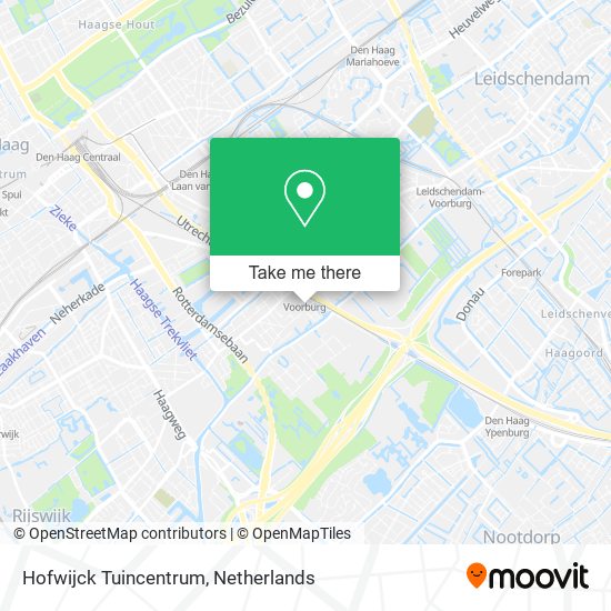 Hofwijck Tuincentrum map